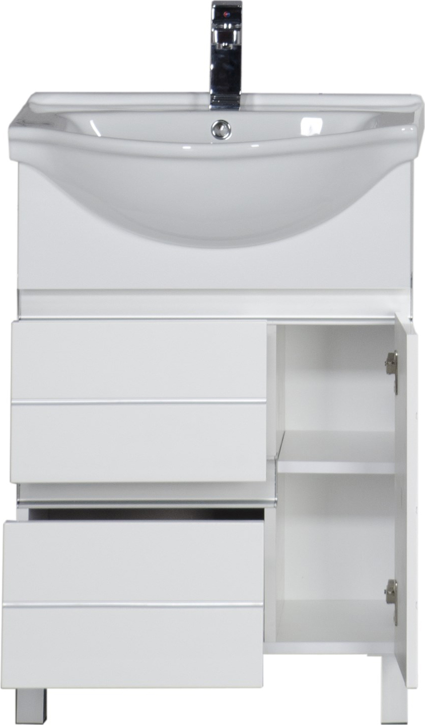 Мебель для ванной Aquanet Доминика 60 белая 171684 - 5