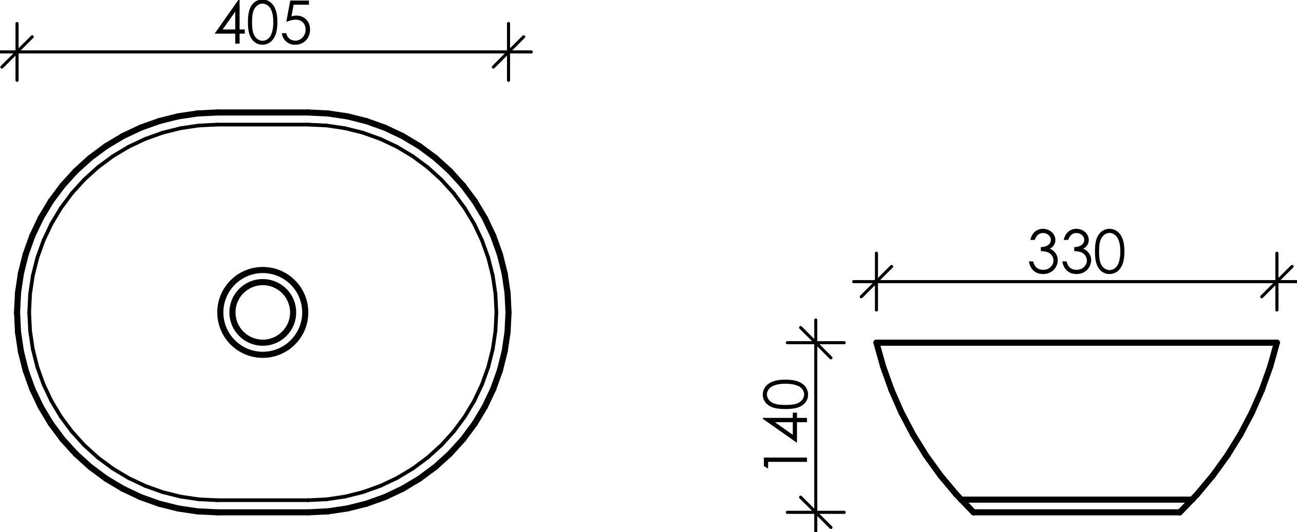 Рукомойник Ceramica Nova Element CN6016 - 1