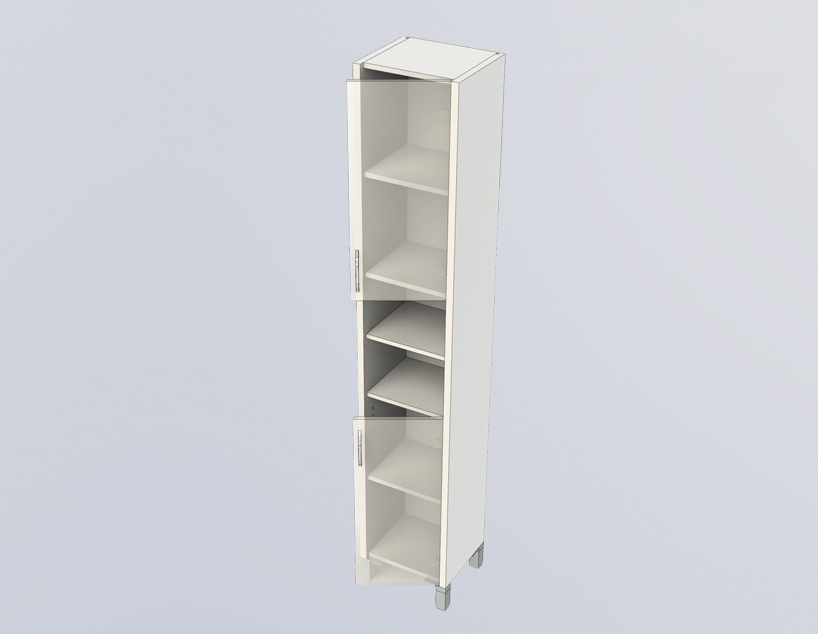 Шкаф-пенал Aquanet Донна светлый дуб 00168934 - 6