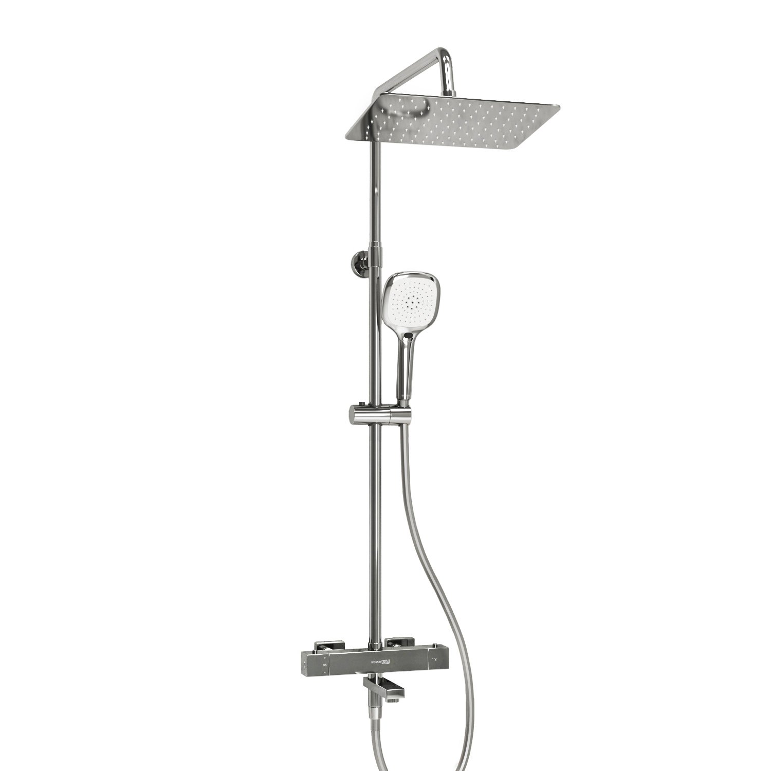 Душевая система WasserKraft 30 с термостатом хром A199.069.065.087.CH Thermo - 0