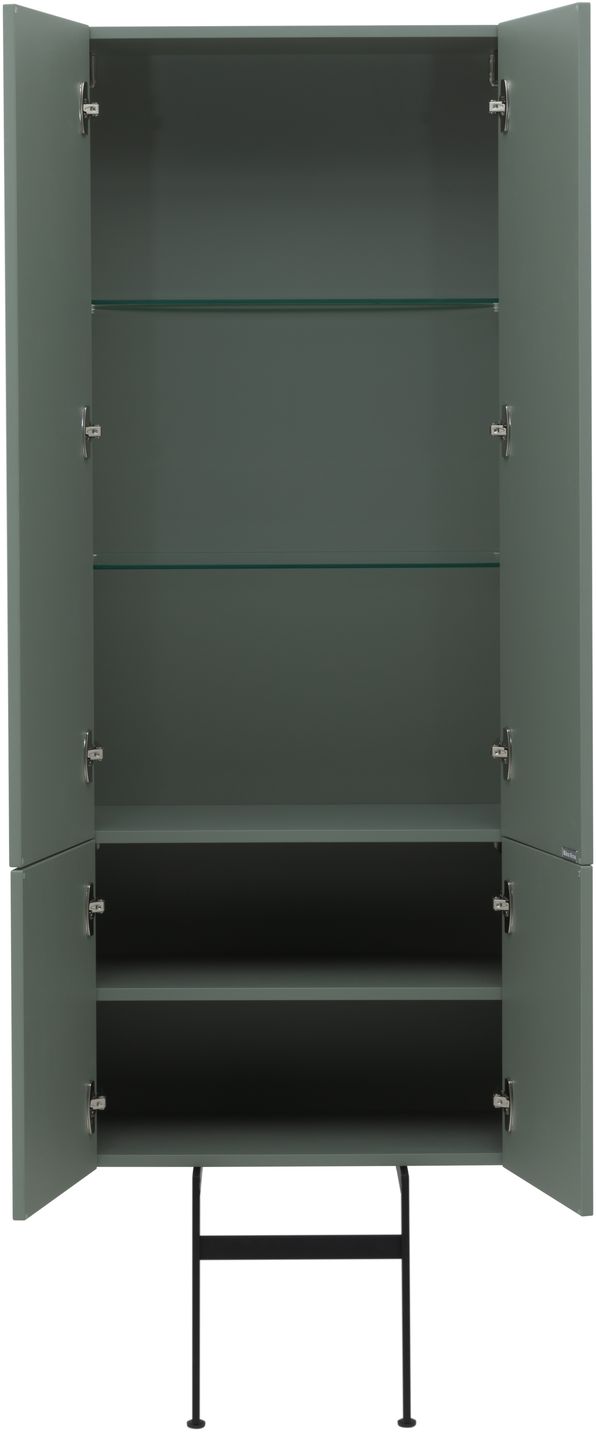 Шкаф пенал Allen Brau Reality 60 подвесной серо - зеленый матовый 1.32003.CGM - 2