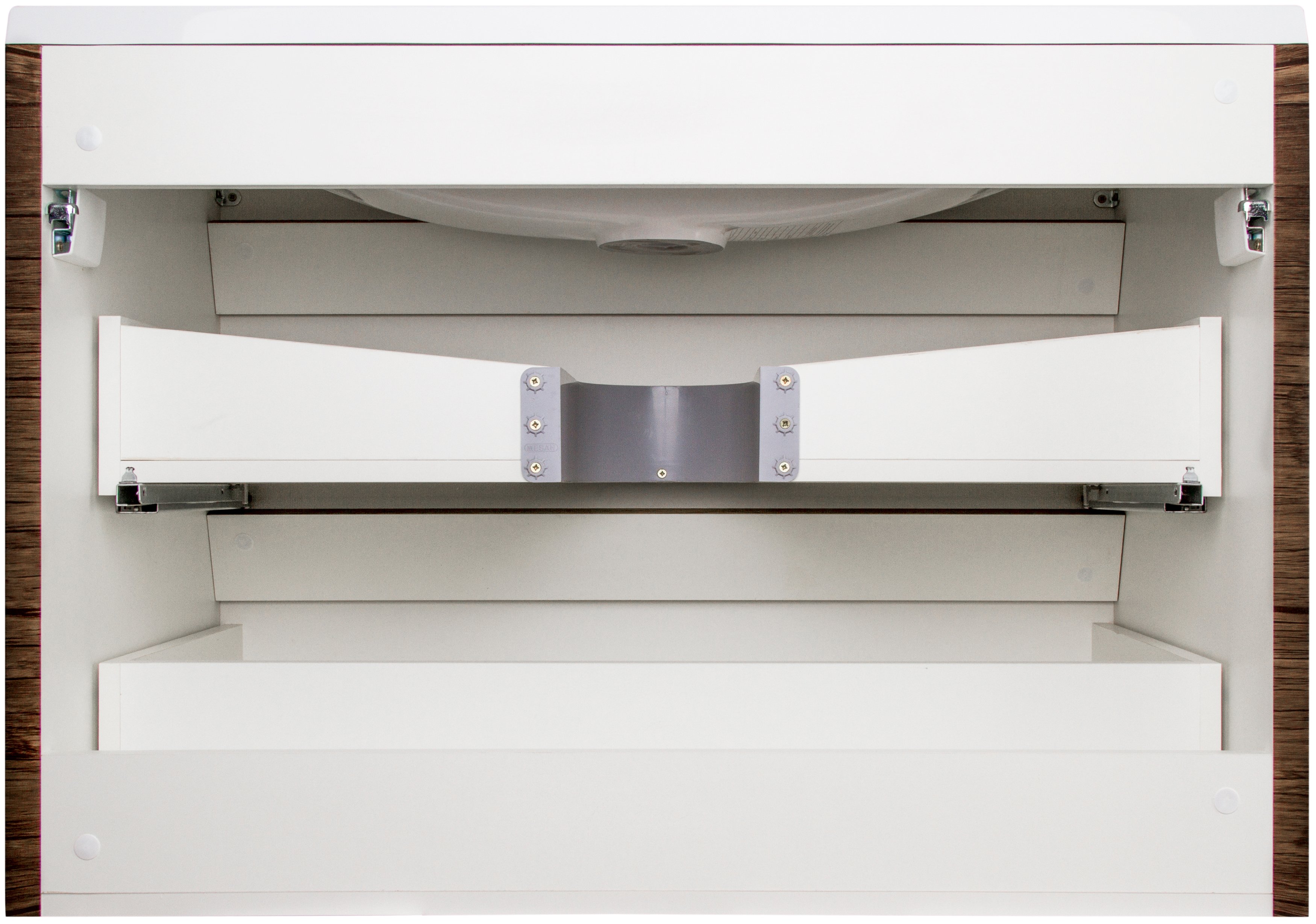 Тумба для комплекта Style Line Атлантика 90 Люкс Plus, подвесная, старое дерево СС-00002209 - 7