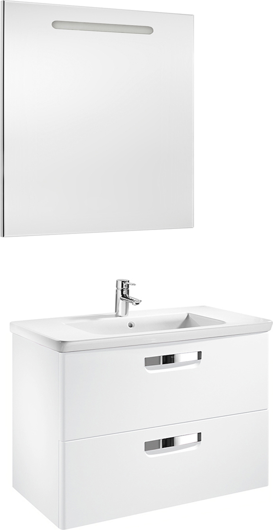 Тумба для комплекта Roca Gap 80, белая матовая ZRU9302732 - 4