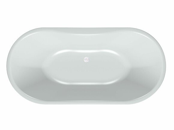 Акриловая ванна Kolpa San Comodo 185х90 черно-белая 593790 - 0