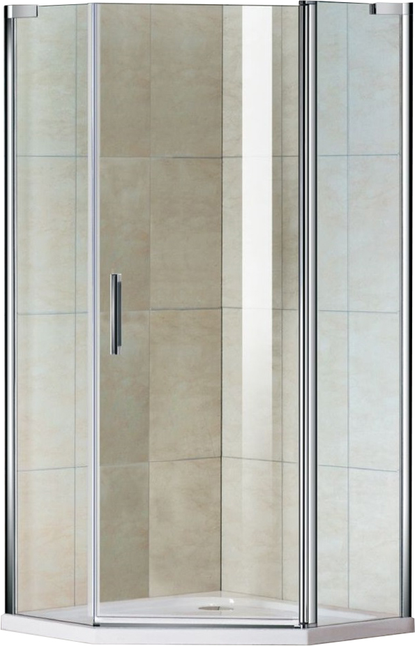 Душевой уголок Weltwasser WW300 300PI-100 100Х185 хром  10000002752 - 0