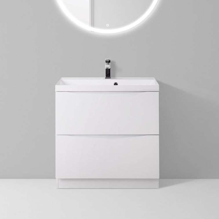 Тумба под раковину BelBagno Marino 60 белый MARINO-600-2C-PIA-BL-P - 0