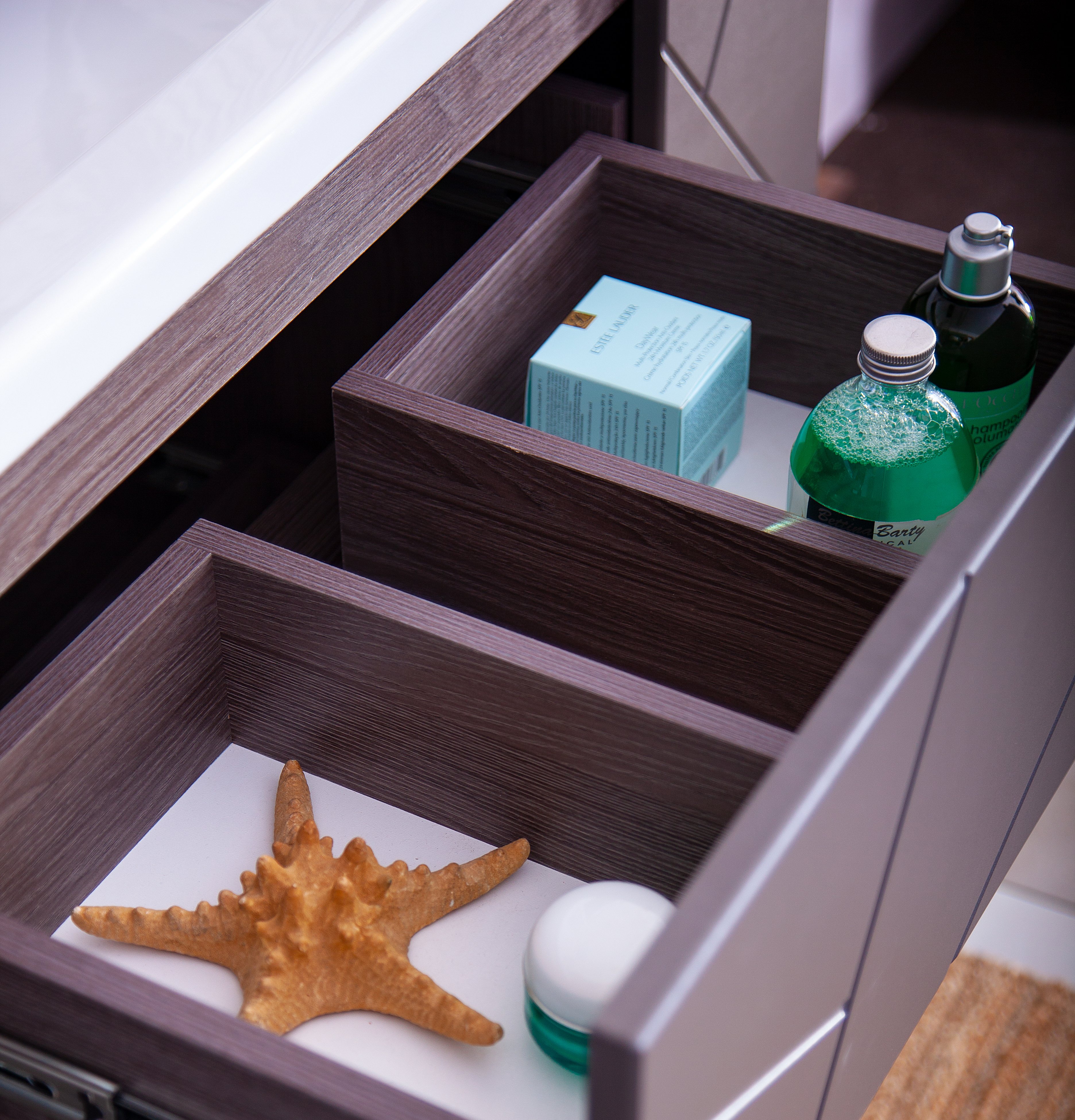 Тумба для комплекта Бриклаер Кристалл 100 софт графит 4627125414565 - 2