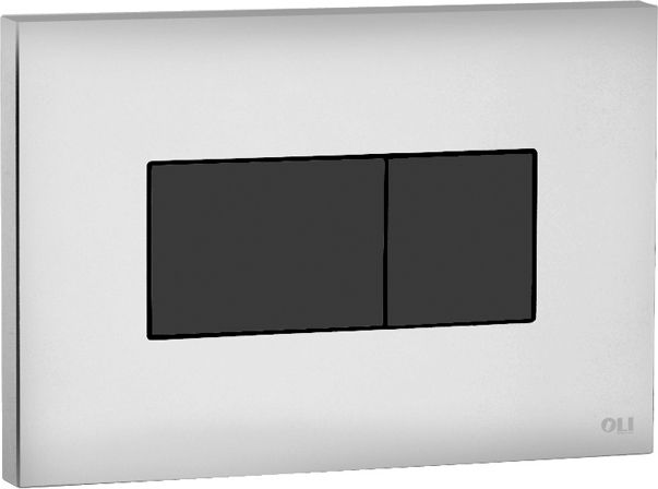 Кнопка смыва Oli Karisma хром, черный  641019 - 0