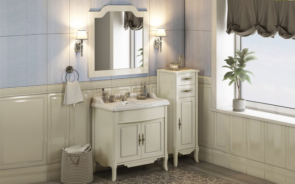 Шкаф Comforty Версаль 40 слоновая кость 00004135648 - 1