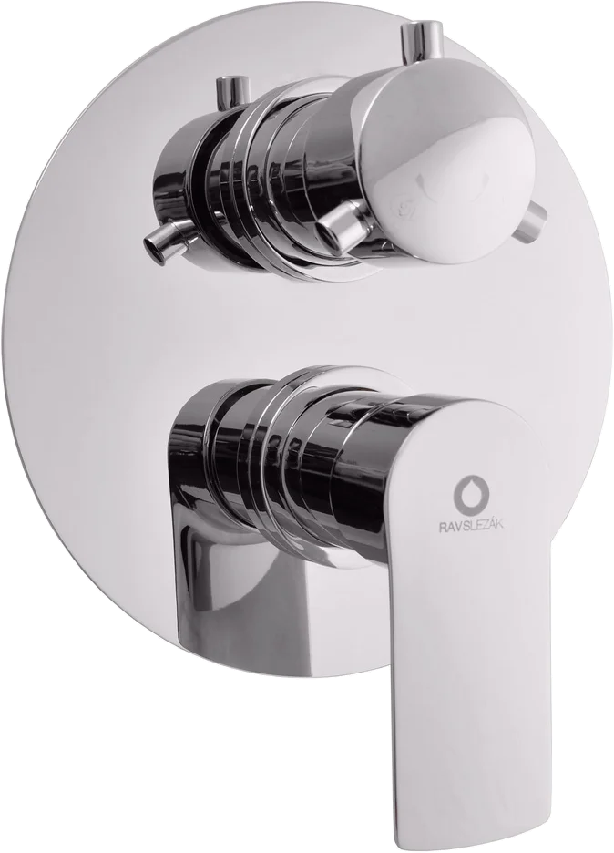 Смеситель для ванны с душем Rav Slezak Vltava хром VT486K - 0
