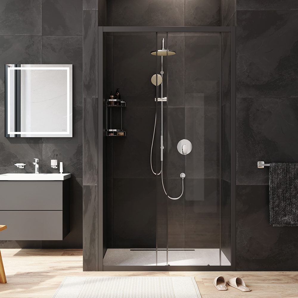 Душевая дверь в нишу AM.PM Gem Solo W90G-110-1-195BT 110 см - 1