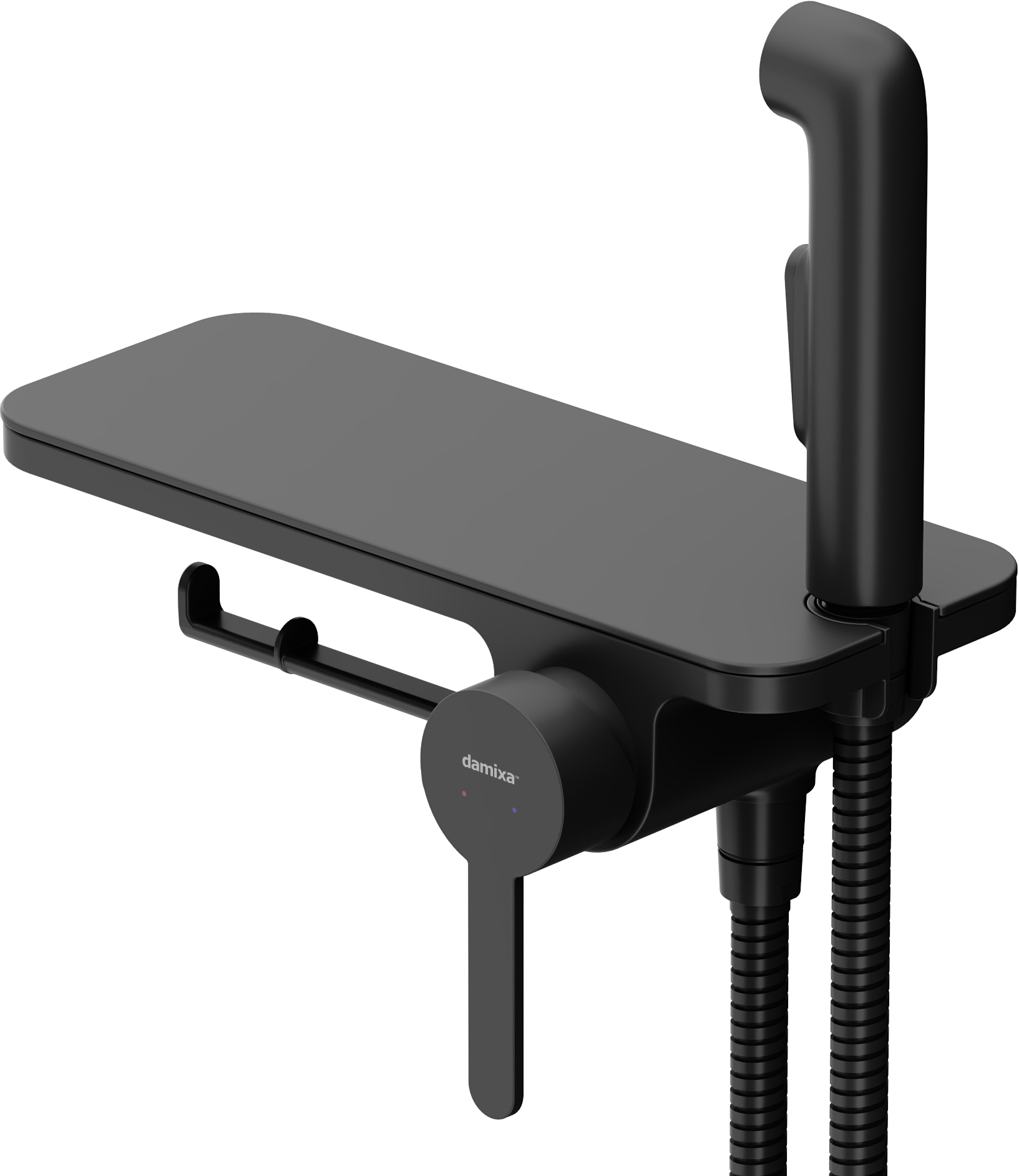 Гигиенический душ STWORKI by Damixa Стокгольм HFSG35030 со смесителем, С ВНУТРЕННЕЙ ЧАСТЬЮ, черный - 0