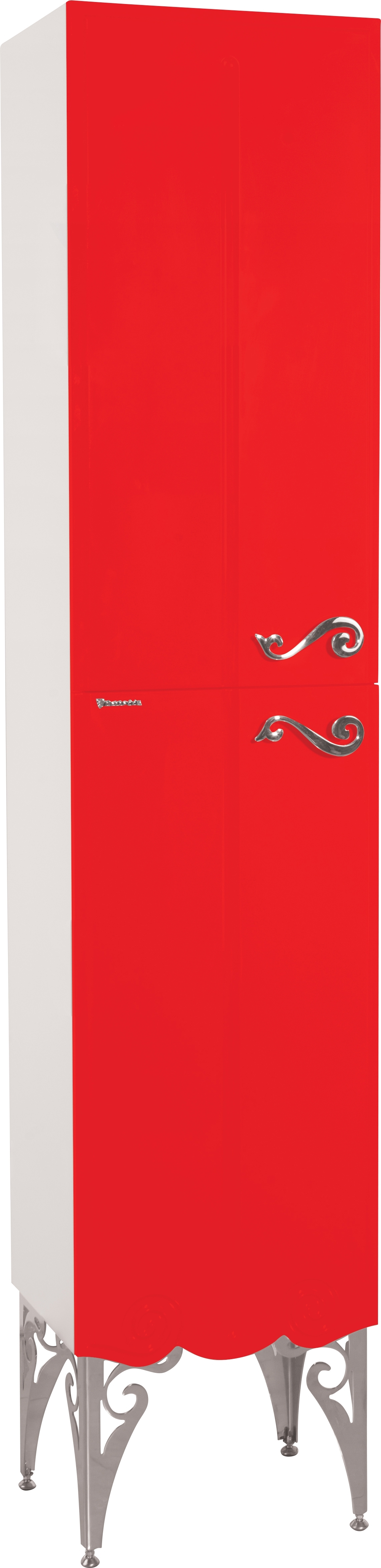 Шкаф-пенал Bellezza Эстель 40 L красный 4628305002039 - 0
