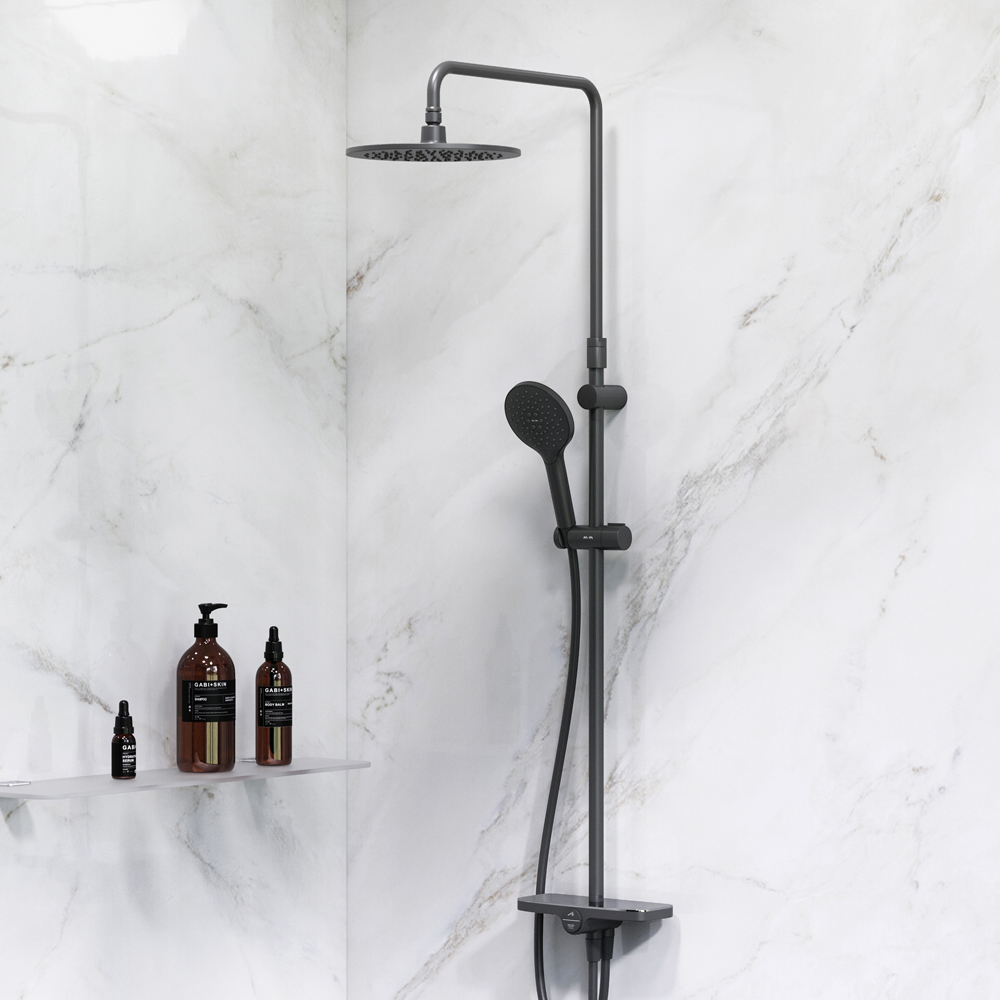 Душевая стойка AM.PM Like F0780222 черная - 1