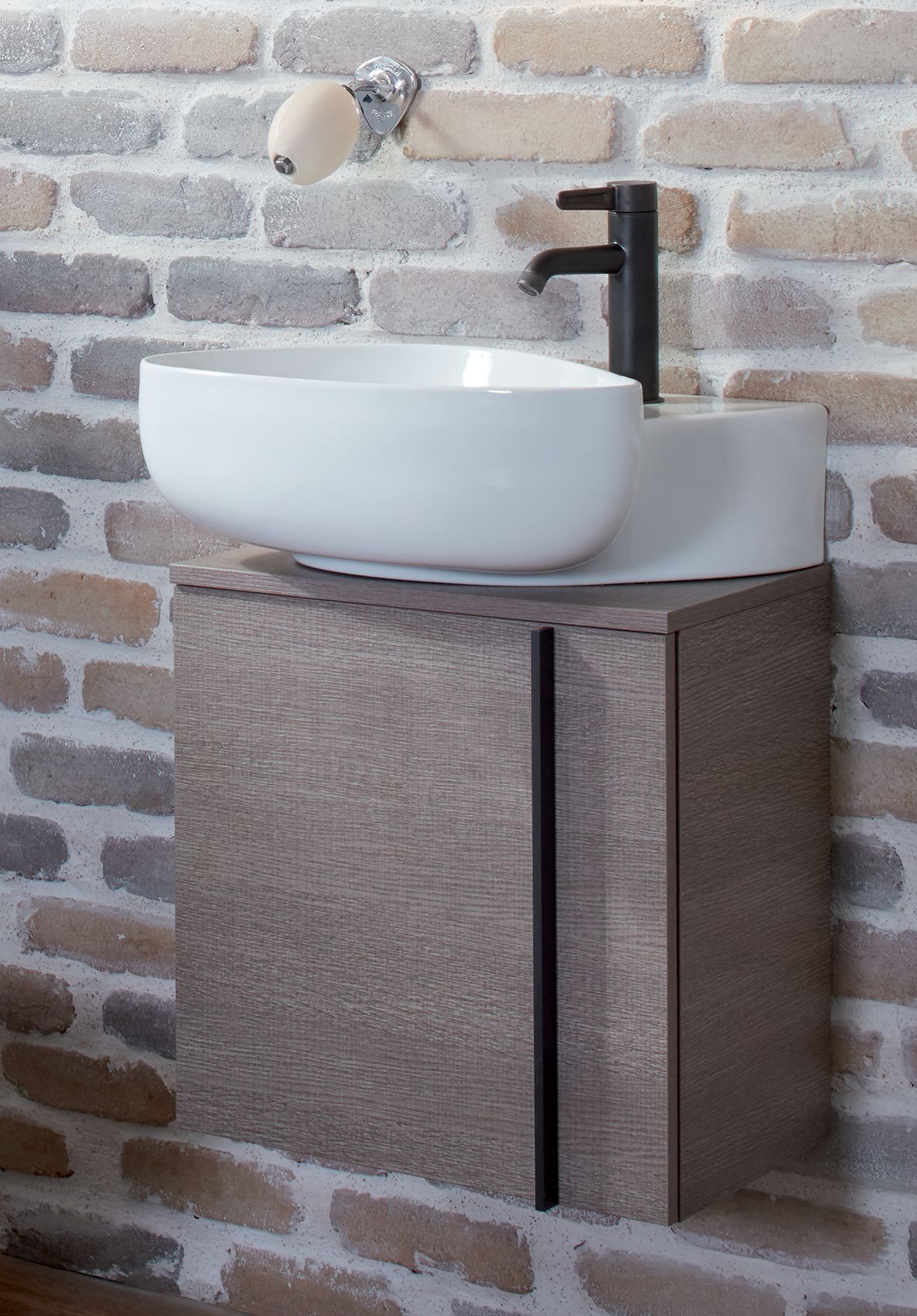 EB3045D-E73 NOUVELLE VAGUE Тумба под рукомойник, фактурный дуб - 2