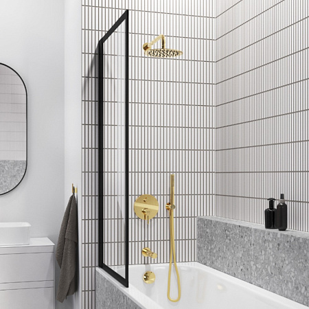 Душевая система Excellent Pi золотая AREX.SET.1247GL - 1