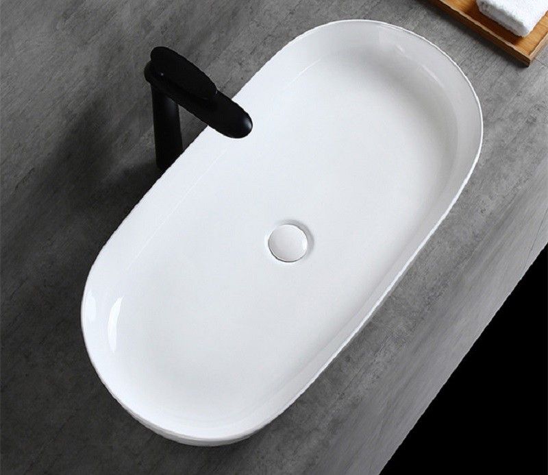 Раковина накладная Ceramalux N 81 белый  78327 - 2