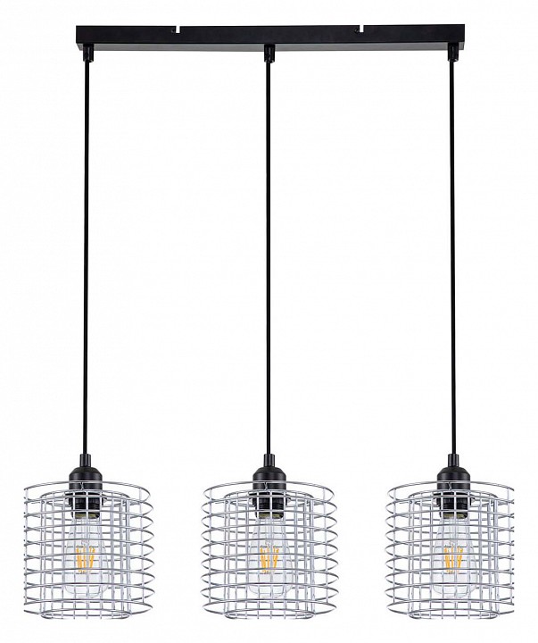 Подвесной светильник Escada Grid 10190/3S Chrome - 0