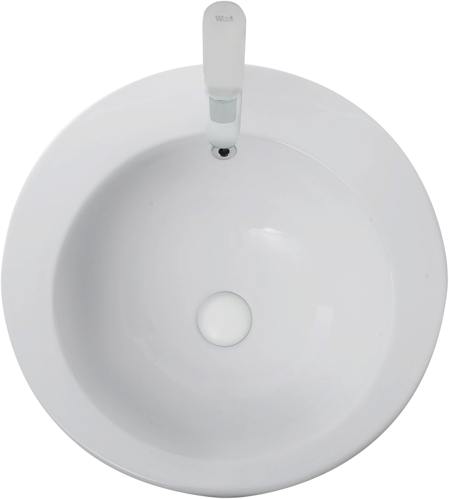 Раковина напольная Weltwasser WW LEERBACH 3838 GL-WT 38 белый  10000005489 - 2