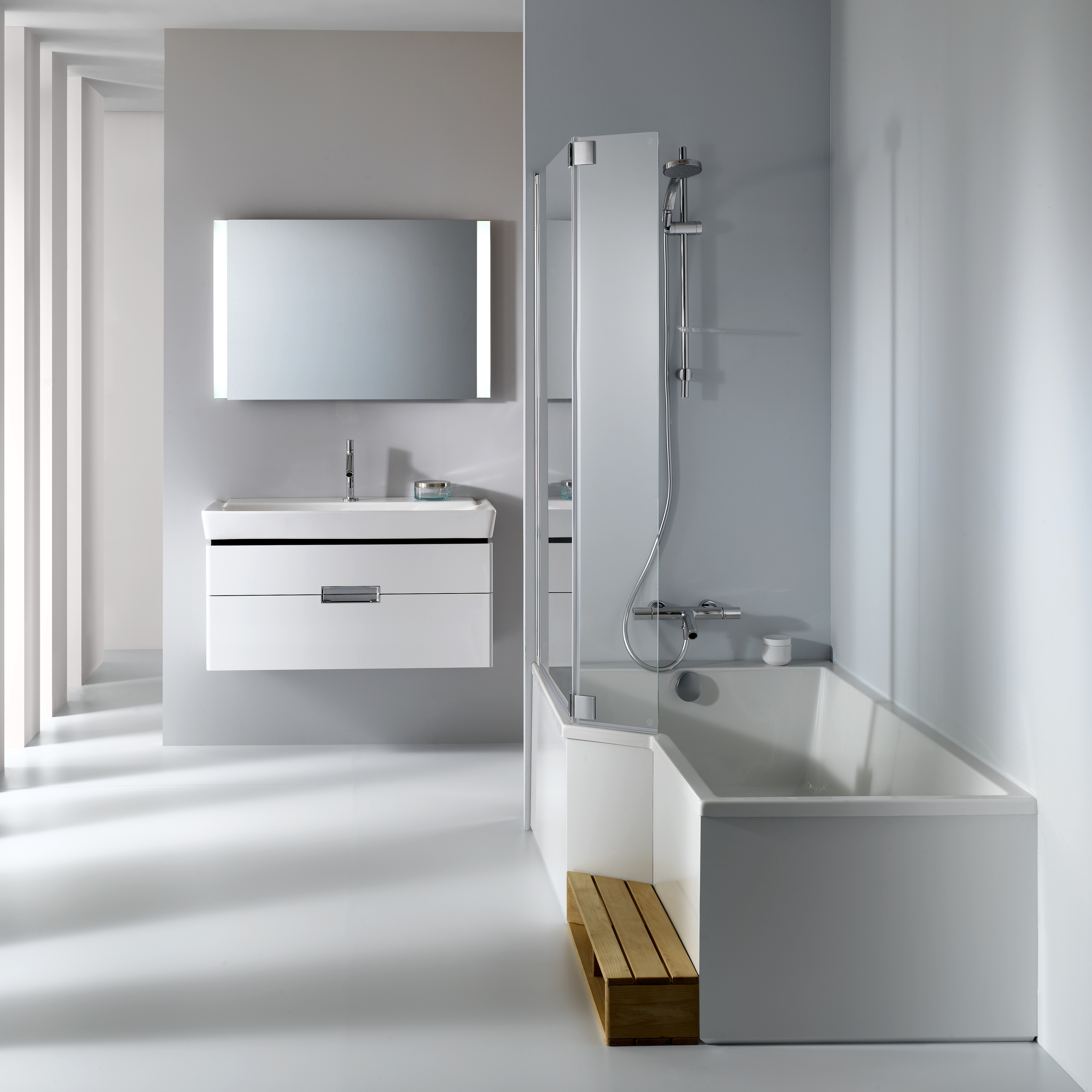 Акриловая ванна Jacob Delafon Bain-Douche Neo 160 L E6D000L-00 - 1