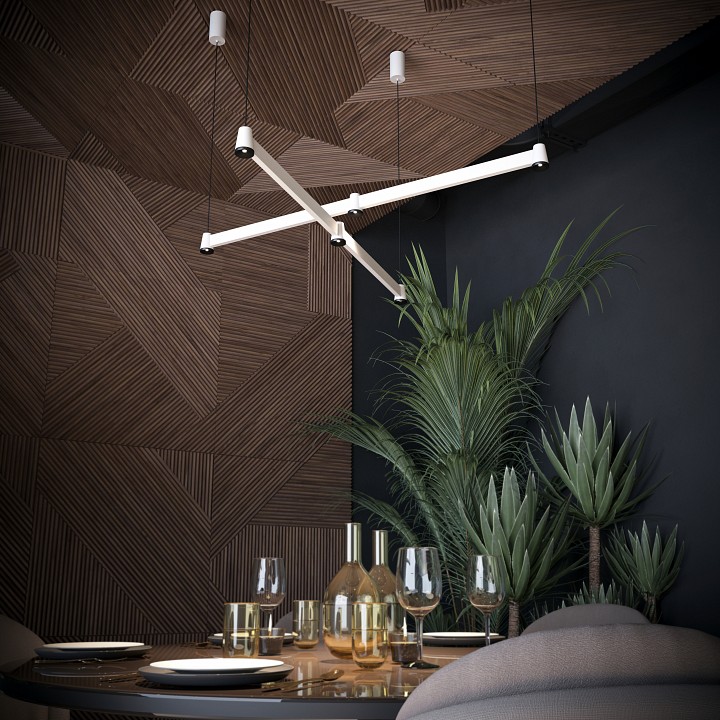 Подвесной светодиодный светильник Arlight SP-Elizeo-S1000-16W Warm3000 036593 - 2