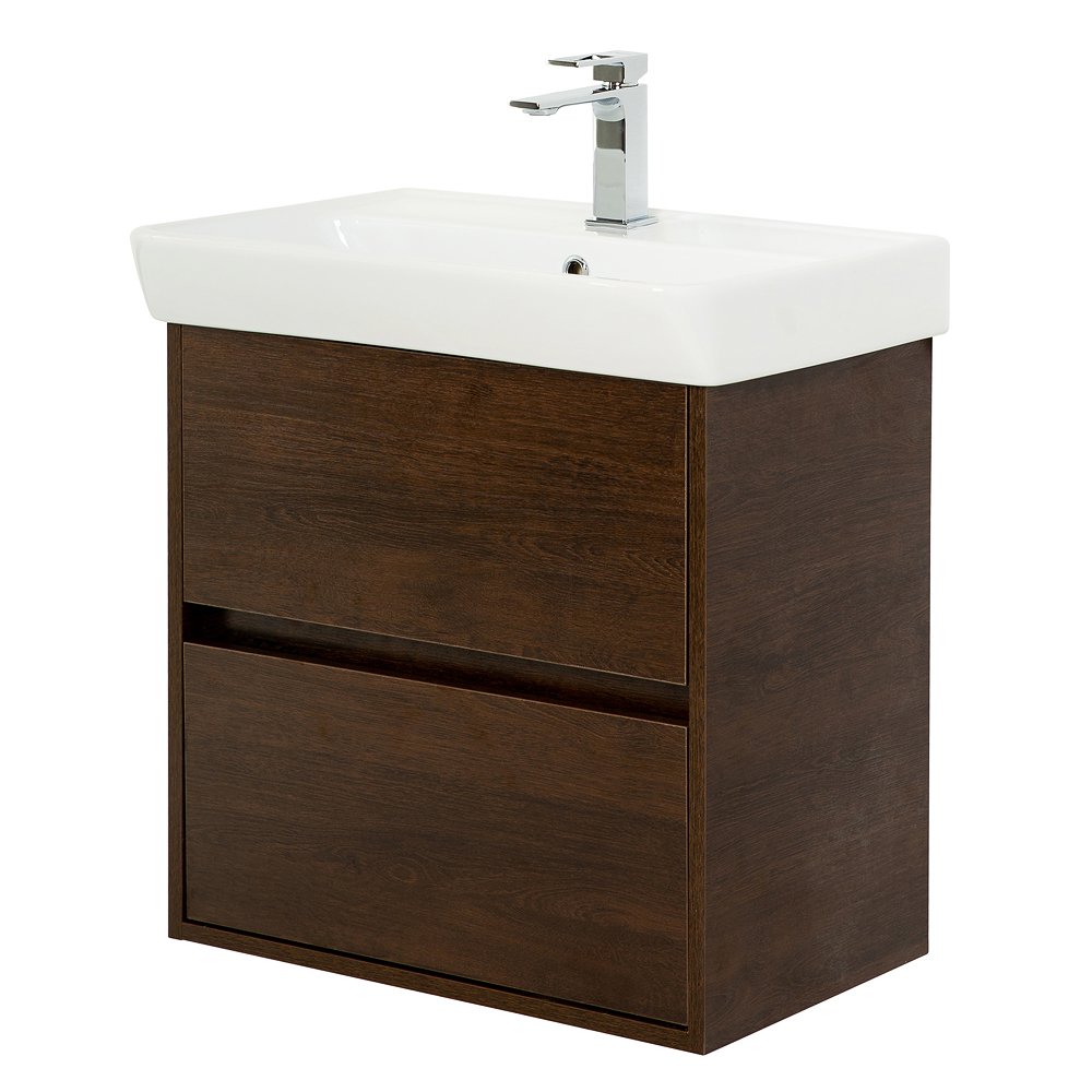 Комплект мебели BelBagno Neon 50 темное дерево - 2