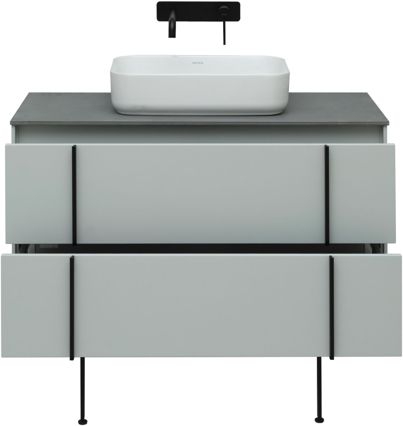 Тумба под раковину Allen Brau Reality 100 светло - зеленый матовый 1.32007.PWM - 13