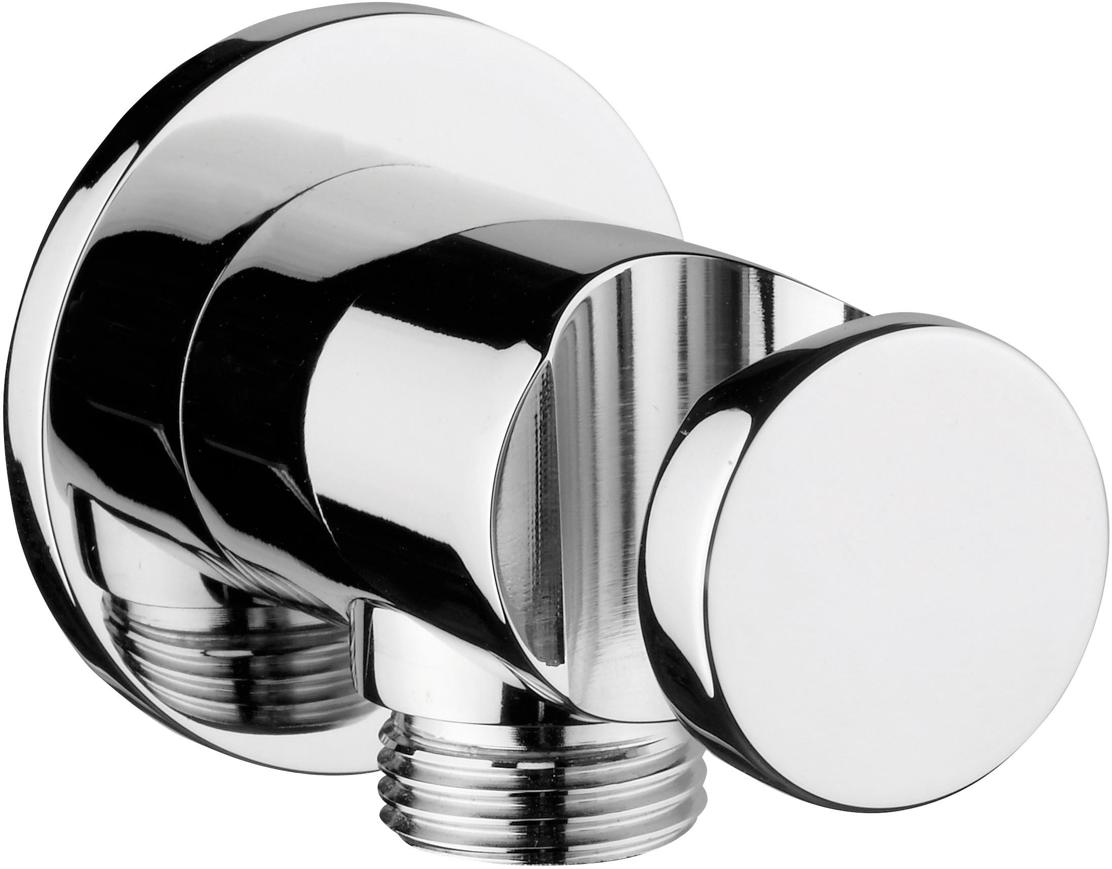 Шланговое подключение Webert Comfort AC0478015 с держателем для душа, хром - 0