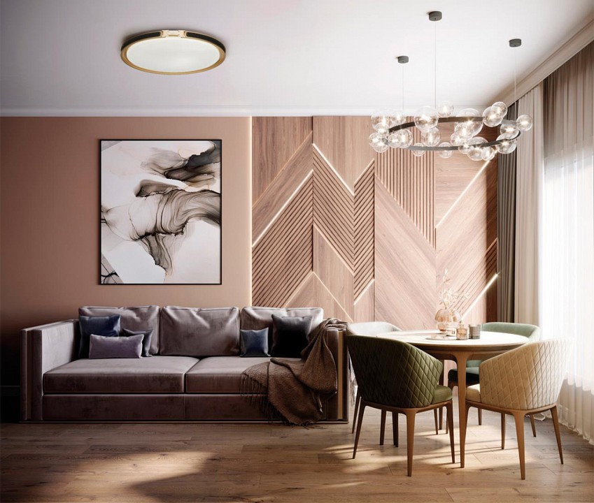 Накладной светильник Sonex Favemo Black 7667/EL - 5