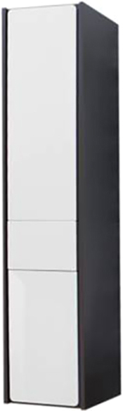 Шкаф-пенал Roca Ronda белый глянец, антрацит, L ZRU9302966 - 5