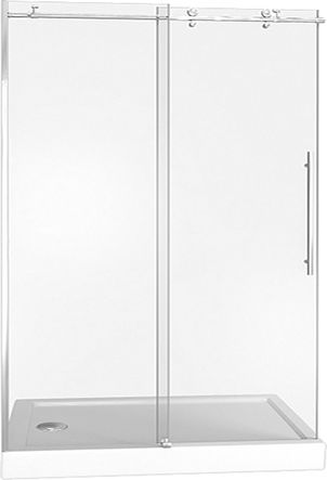 Душевая дверь в нишу Good Door Puerta WTW-130-C-CH ПУ00006 - 2