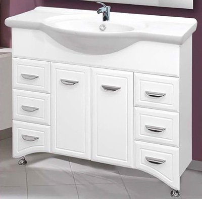 Тумба для комплекта Misty Дрея 105 6 ящиков Э-Дре01105-016Я - 0