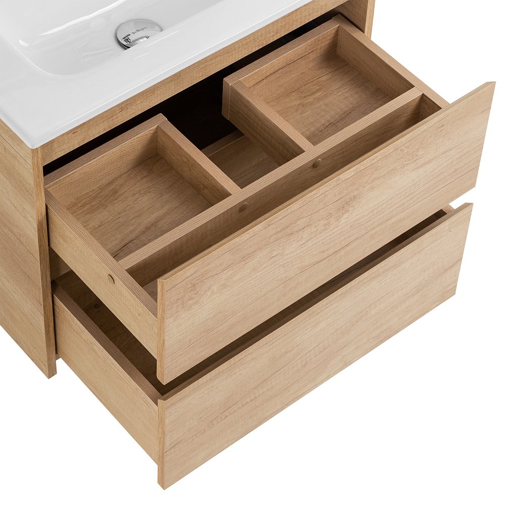 Тумба под раковину BelBagno Kraft 39 70 светлое дерево KRAFT 39-700/390-2C-SO-RNN - 5