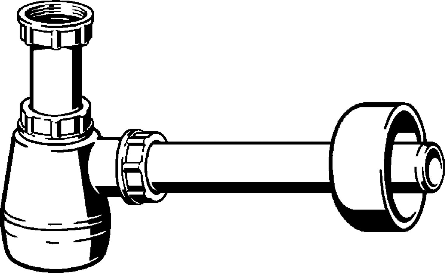 Сифон для биде Viega   120337 - 2