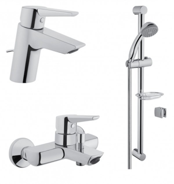 Комплект смесителей Vitra Solid S  A49227EXP - 0