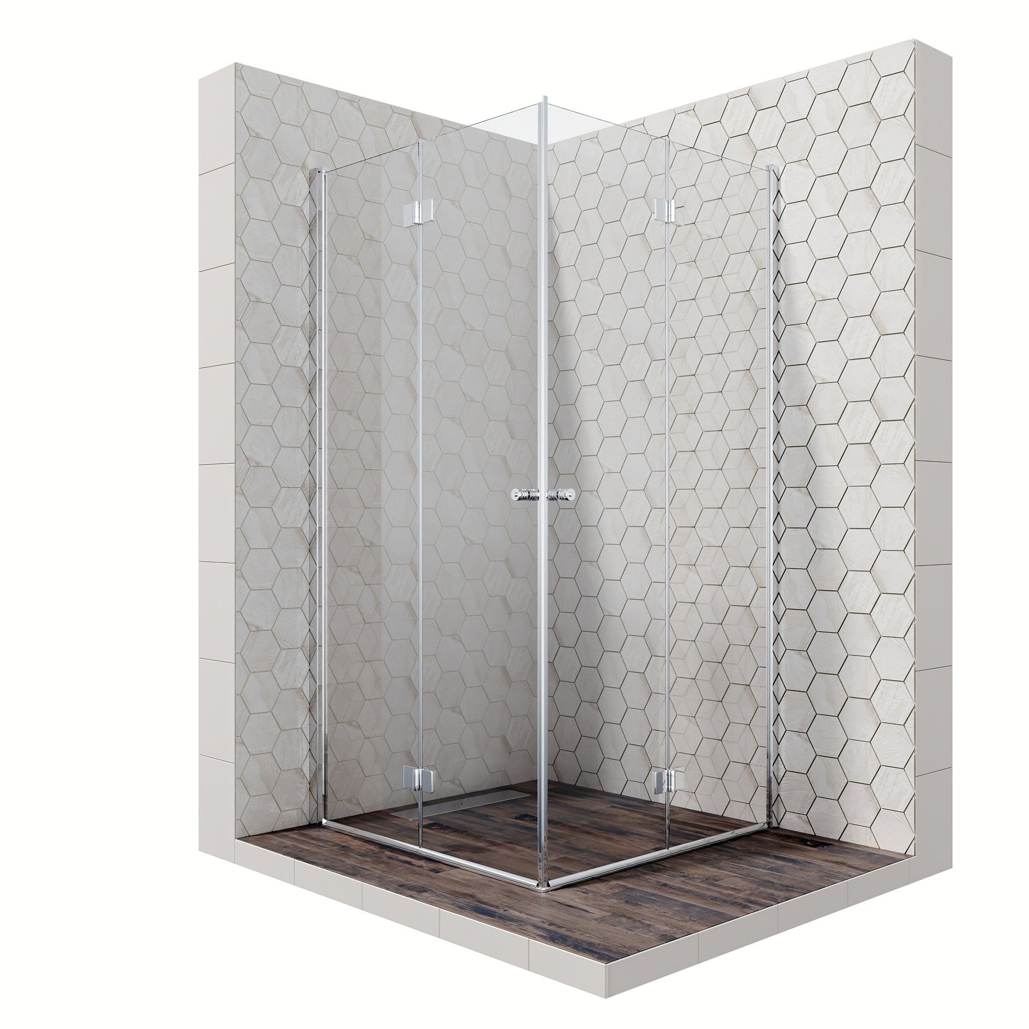 Душевой уголок Ambassador Diamond 12011109 90х90 см - 0