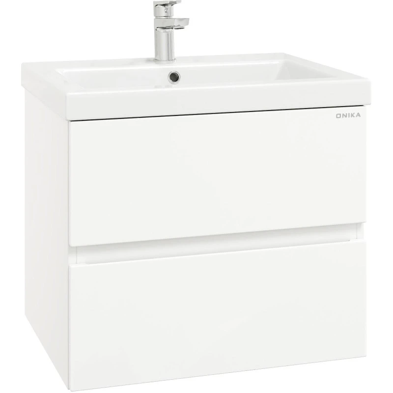 Тумба с раковиной Onika Эвада 68.2 белая - 0