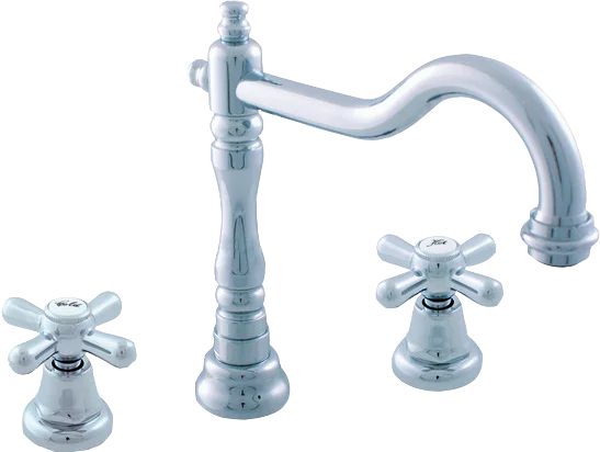 Смеситель для раковины Rav Slezak Morava retro хром MK132.5 - 0