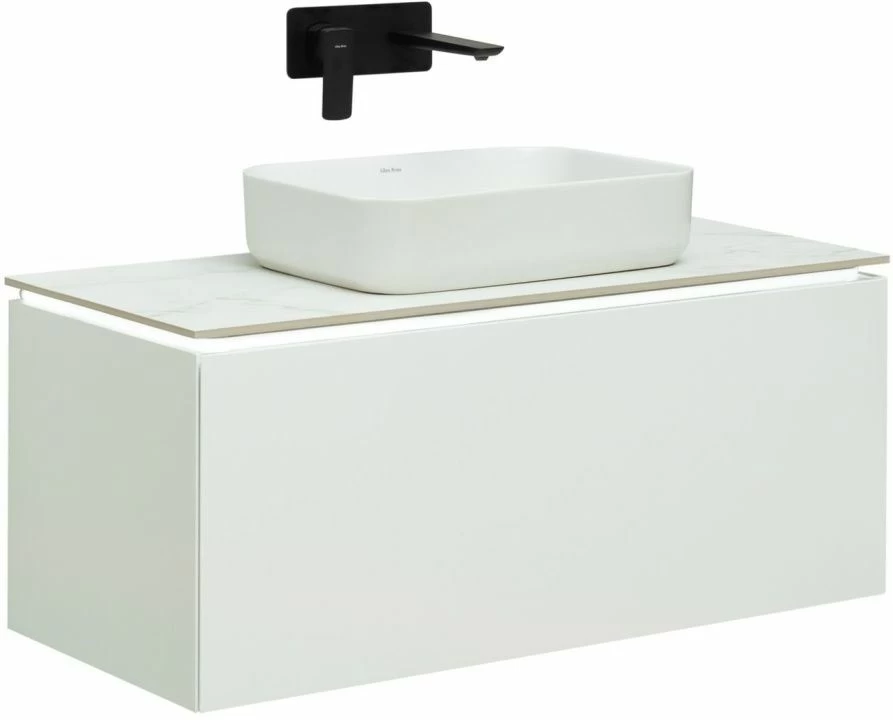 Тумба под раковину Allen Brau Infinity 100 белый матовый 1.21004.WM - 0