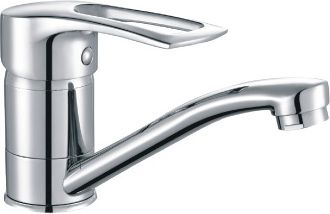 Смеситель для кухонной мойки Rossinka  хром  T40-22 - 0