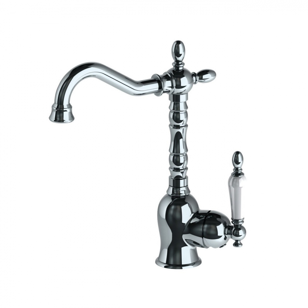 Смеситель для раковины GPD Retro хром MTL180 - 0