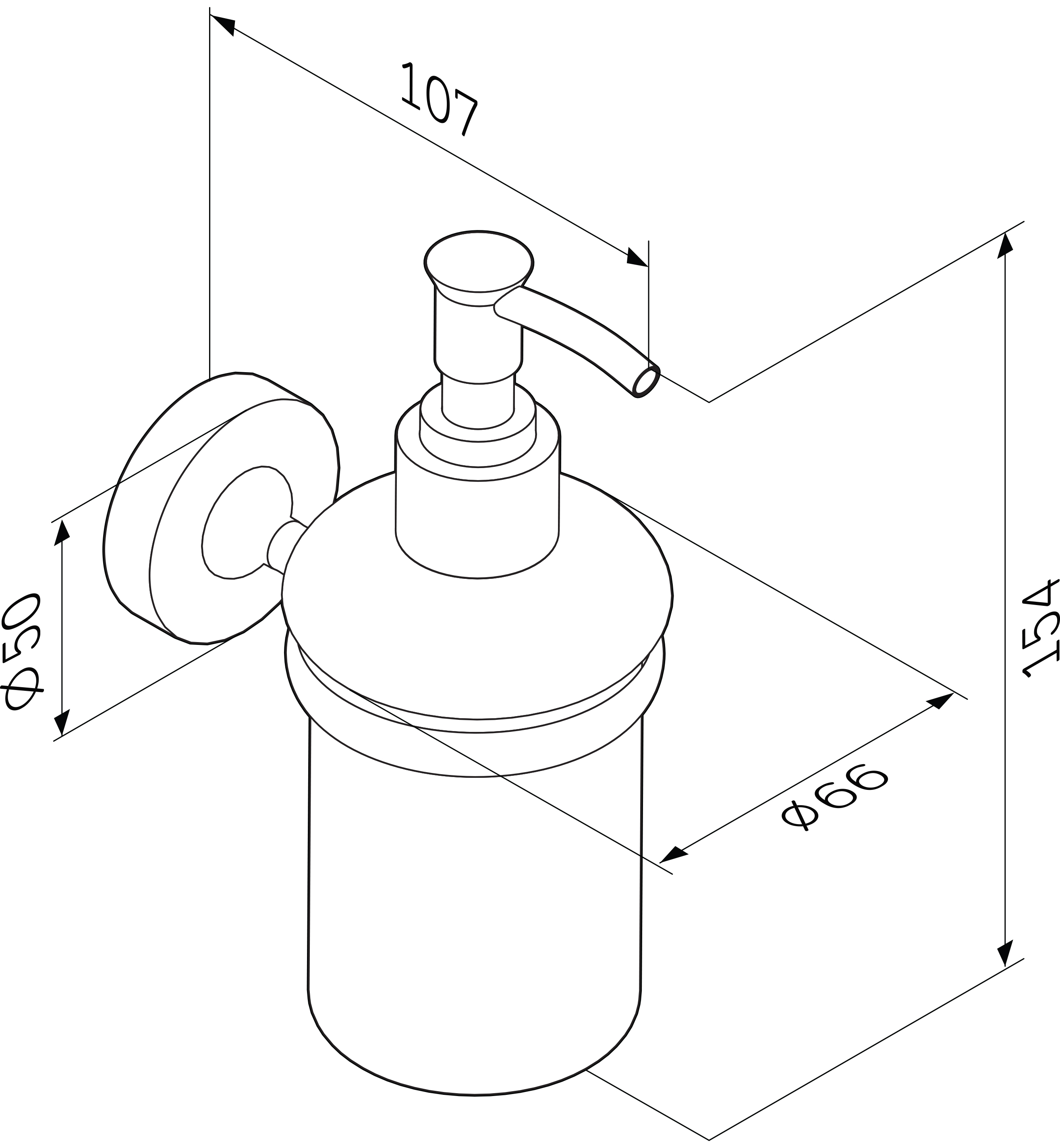 Дозатор STWORKI Дублин HADB37000 - 3