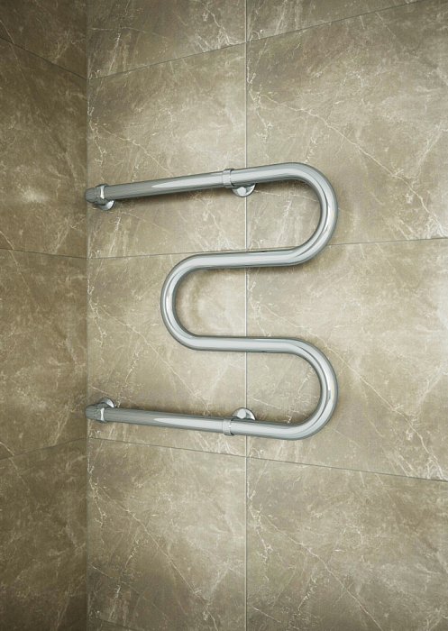 Водяной полотенцесушитель Terminus M-образный 500х700 Хром 4620768881176 - 1