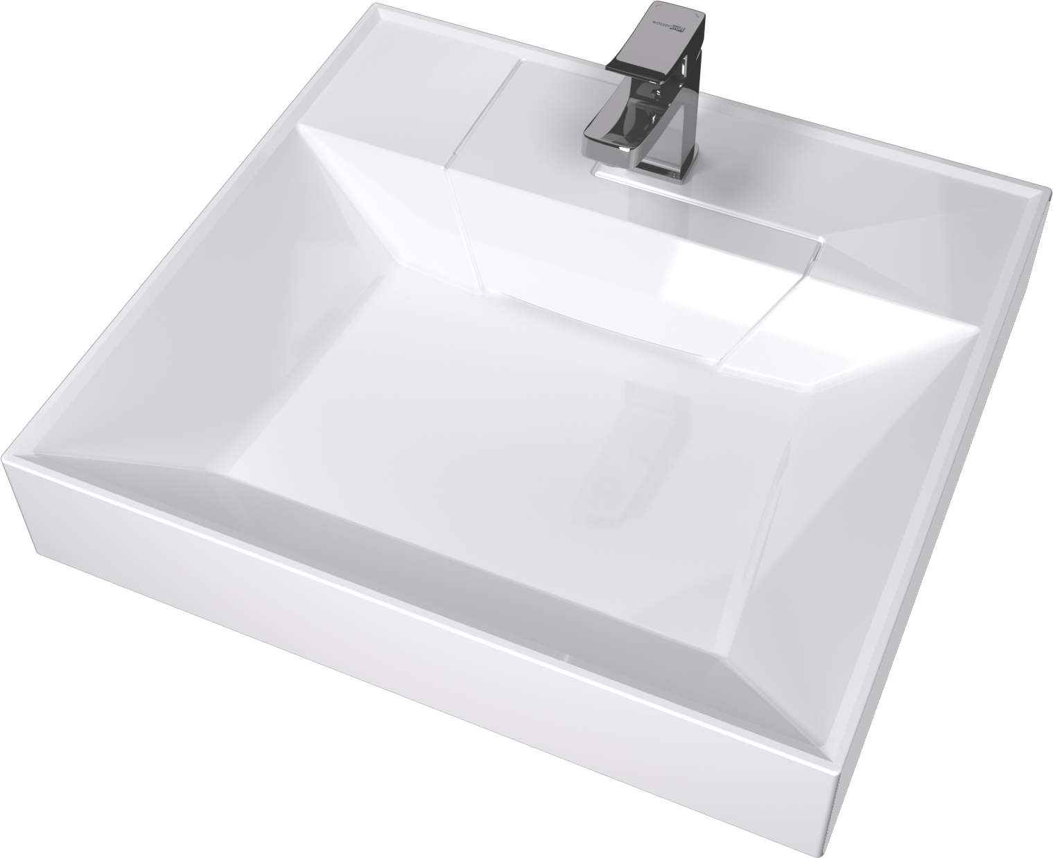 Раковина STWORKI Дублин 55 см, на стиральную машину RSD550 - 4