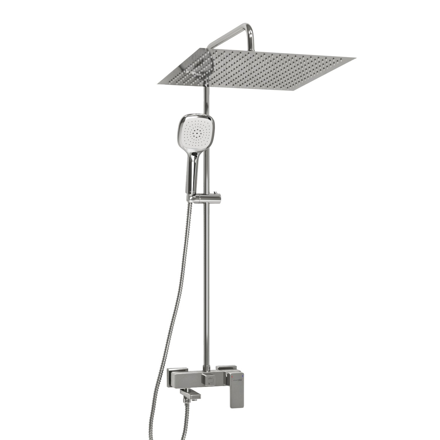 Душевая система WasserKraft 40 хром  A177.119.065.010.CH - 0