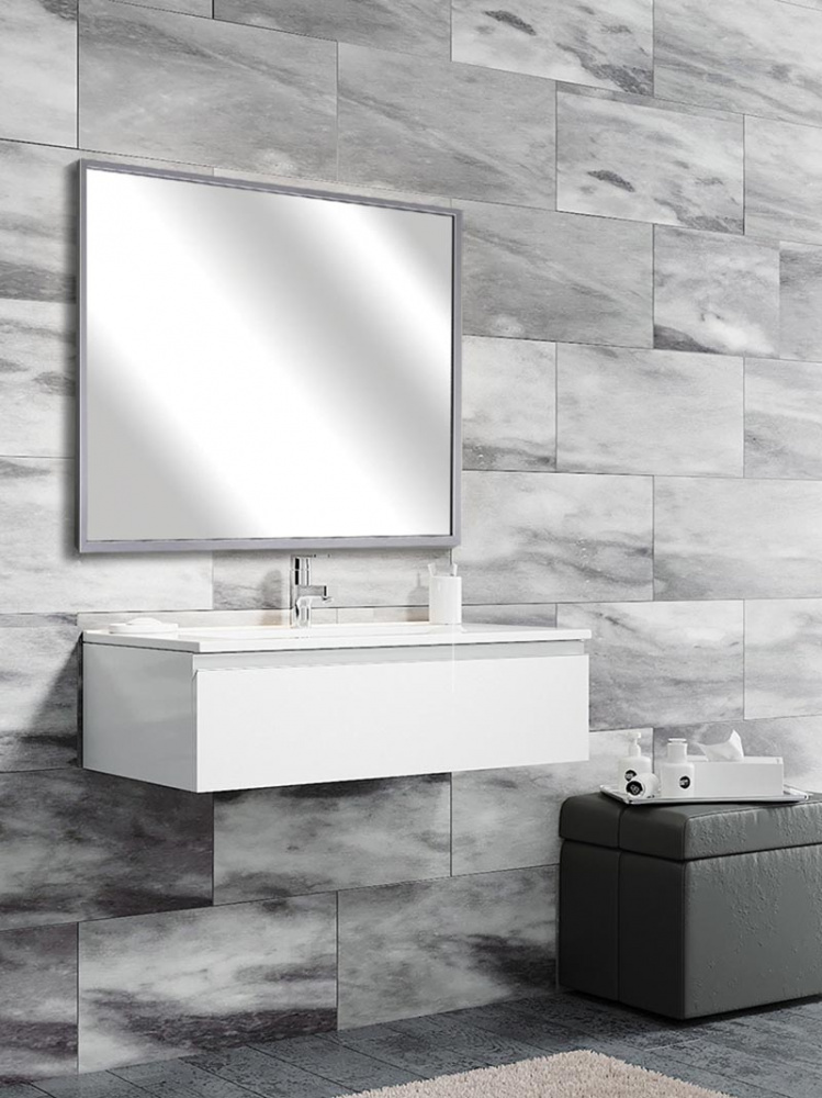 Зеркало Sanvit Сильвер 100 хром матовый zsilver100 - 2