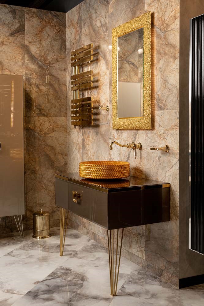 Тумба под раковину Armadi Art Lucido 100 коричневый 770-100-BB - 2