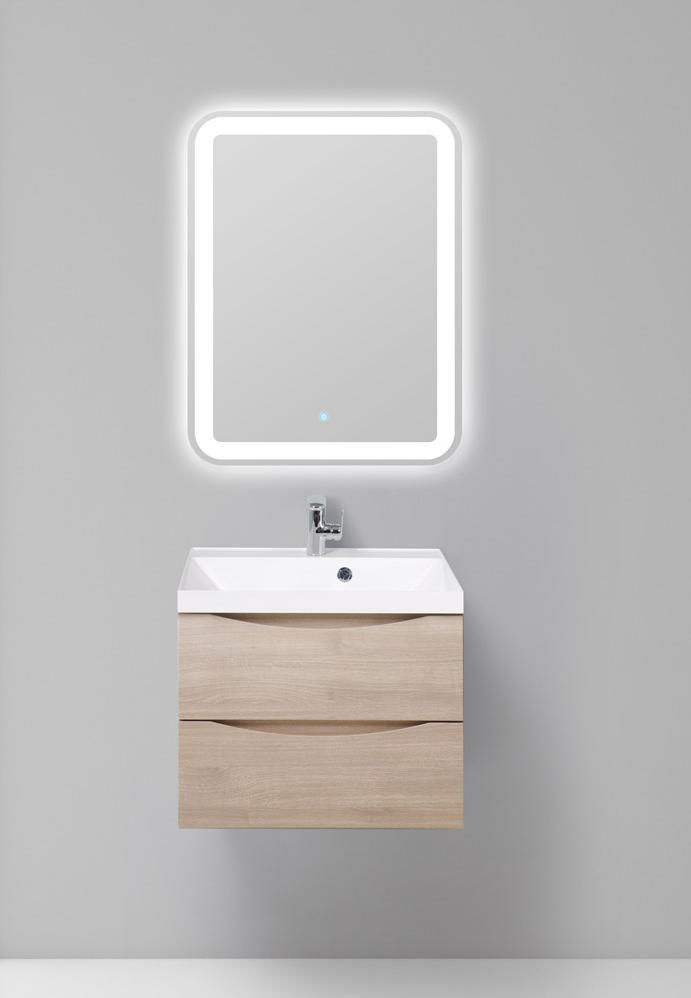 Комплект мебели Belbagno Marino 60 светлое дерево - 0