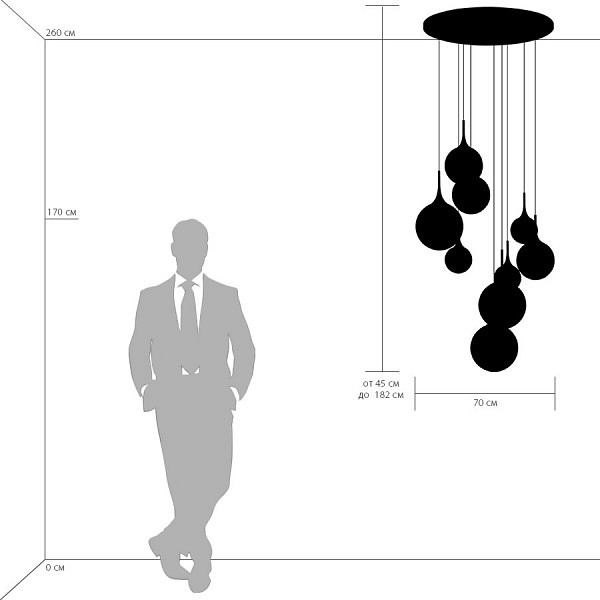 Подвесной светильник Lightstar Globo 813092 - 1