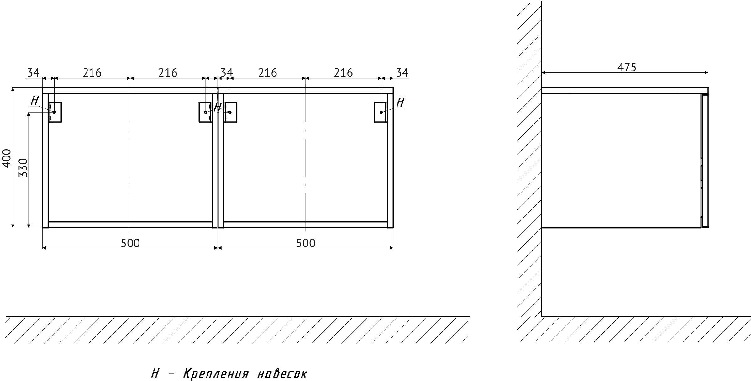 Тумба STWORKI Ольборг 100 481935 - 3